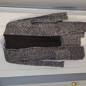 Max Studio black and white cardigan